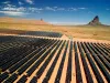 The Kayenta solar farms on the Navajo Nation, shown here in 2019, span 365 acres and produce 55 megawatts of power that