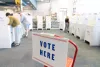 Voters cast their ballots at Timberline High School during the Idaho Primary on May 17, 2022.