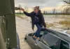 Local police and community members with boats and trucks led the rescue effort during November's flood.
