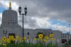 The Oregon state capitol.