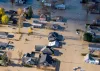 The city of Sumas during November’s flood.