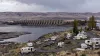 Lone Pine, a fishing site near The Dalles Dam along the Columbia River, in 2021. The U.S. government reserved the fishing