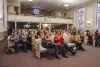 Foster youth gather at an Olympia church before a rally last week to urge legislators to do more to help abandoned, abused