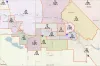 Idaho’s redistricting commission approved new legislative and congressional boundaries in 2021. This section of the