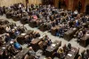Washington state legislators listen to Gov. Jay Inslee’s “State of the State” at the Washington State Capitol on Tuesday,