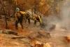 Hundreds of firefighters battled two quickly spreading fires in the Willamette National Forest in June 2023.