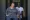 Annalesa and Fred Thomas gather together outside of their home in Tacoma, Pierce County, on August 19, 2020. Their son