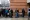 Idaho Republicans line up for the 2024 presidential caucus at Whittier Elementary in Boise.