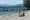 Tourists and locals alike enjoy a beach along the shores of Coeur d’Alene Lake near the resort in Kootenai County.