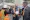 Washington Gov. Jay Inslee tours the Katerra mass timber factory in Spokane Valley, Wash., which produces the company's