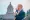State Rep. Jim Walsh, R-Aberdeen, points to the Washington State Capitol during a 2021 rally in support of bringing back